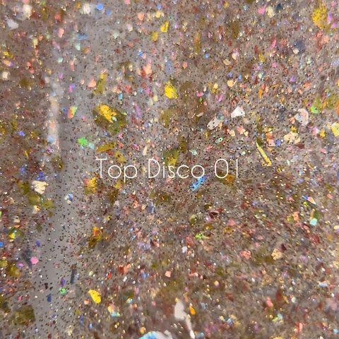 Гель лак Magic Touch TOP/ DISCO 01 без липкого шару 8мл. 11010 фото